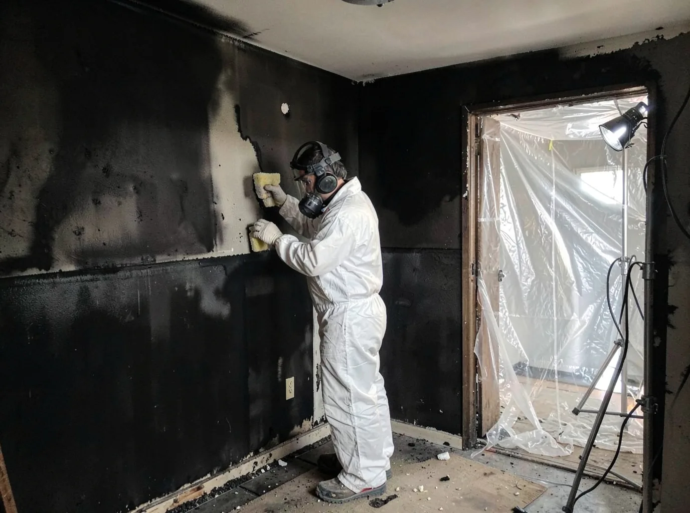 Fire Damage Restoration company in Hallett, OK